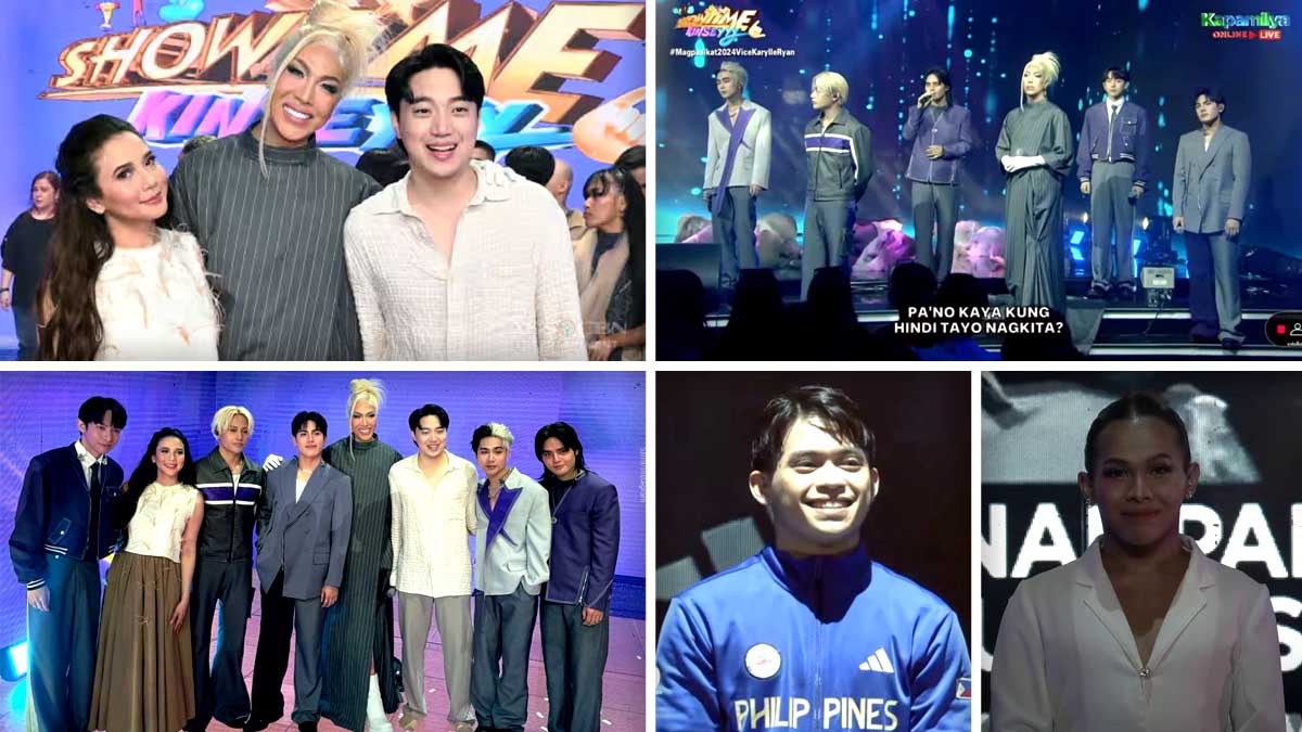Vice Ganda Karylle Ryan Bang SB19 Carlos Yulo Awra Brigela