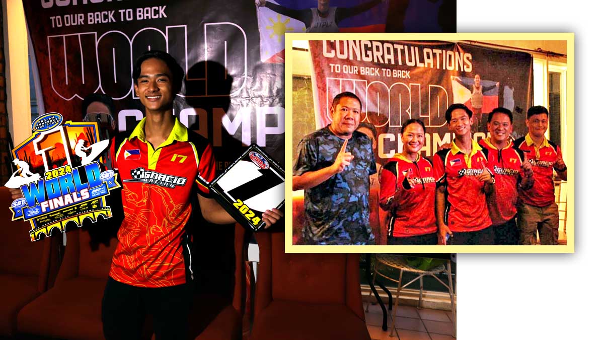 Anton Ignacio, World Jetski Champion