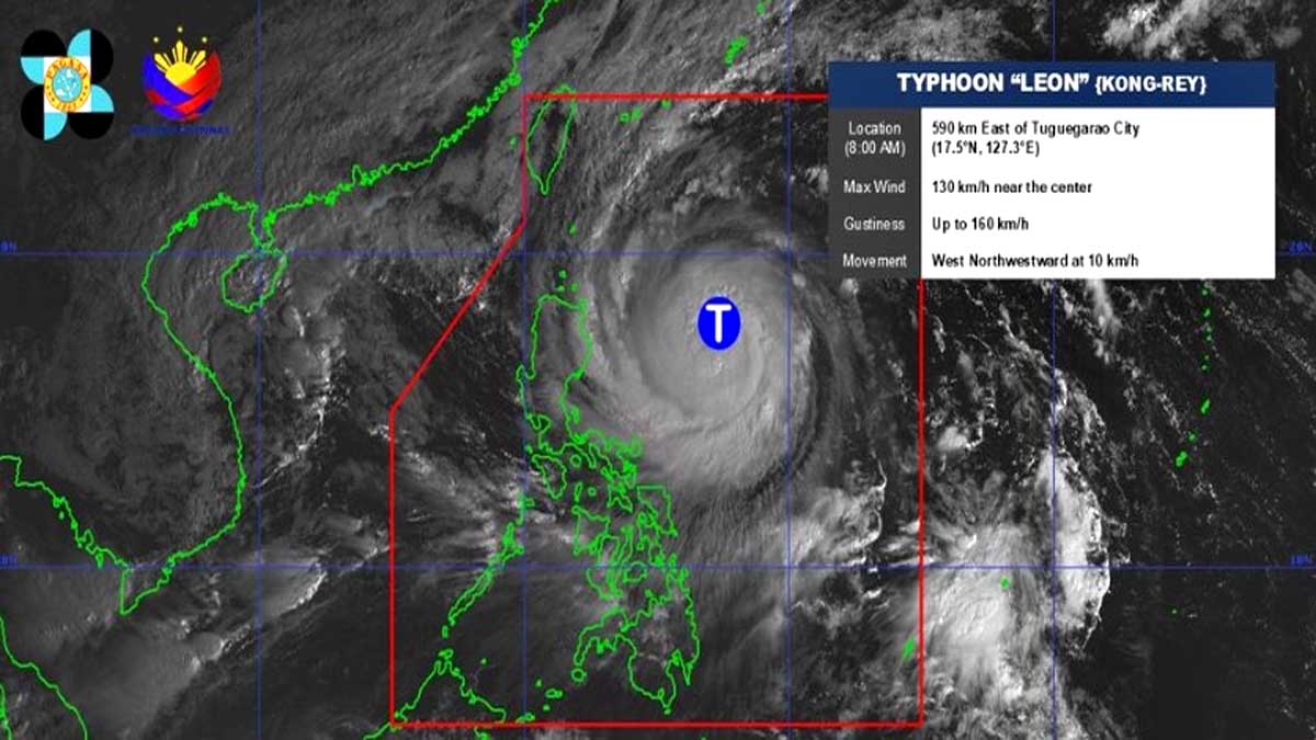 PAGASA Bagyo Leon