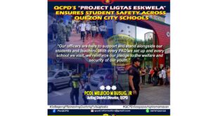 Project Ligtas Eskwela ikinasa ng QCPD