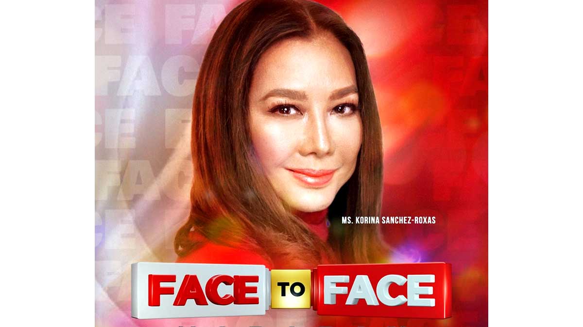 Korina Sanchez-Roxas F2F Face to Face Harapan