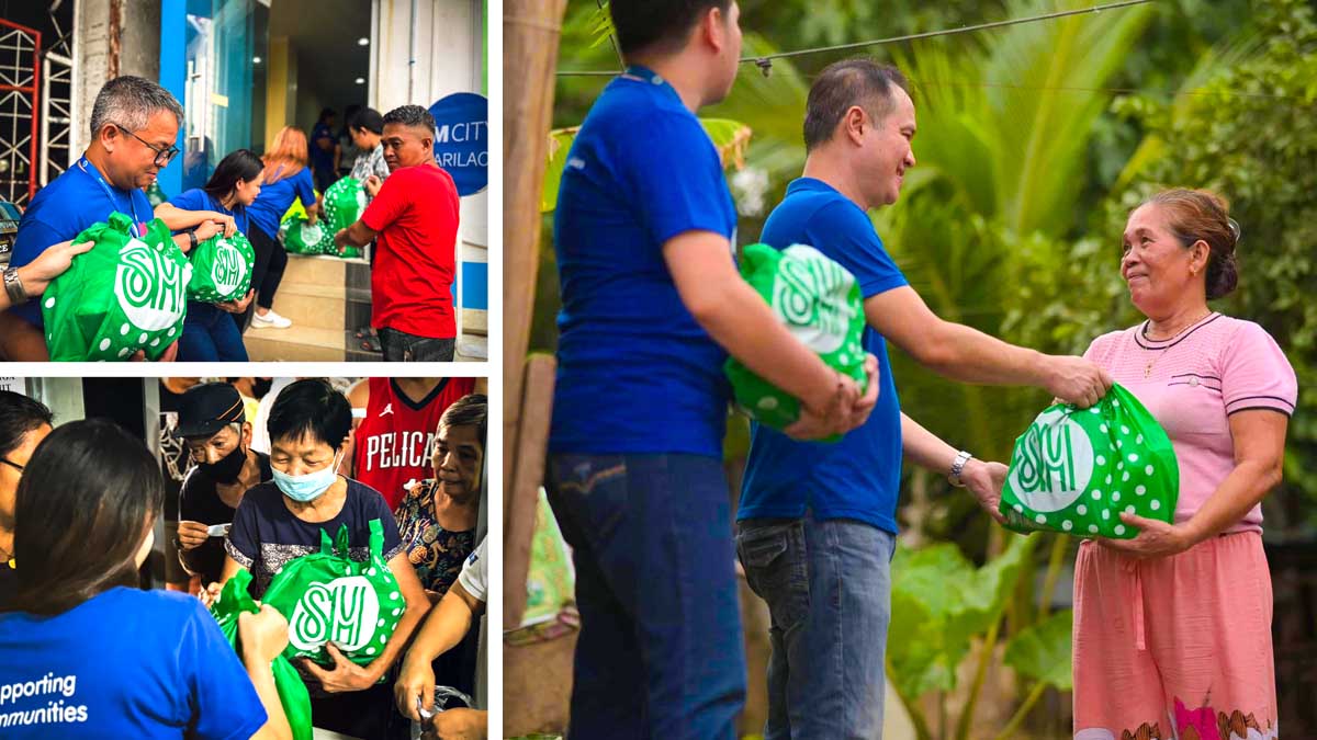 1,450 pamilyang nasalanta ng bagyo sa Bulacan nakinabang sa Operation Tulong Express ng SM