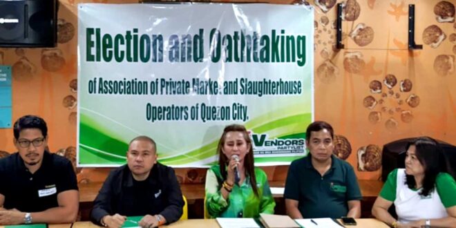 Vendors Partylist Association of Private Slaugtherhouse and Market Operators og QC