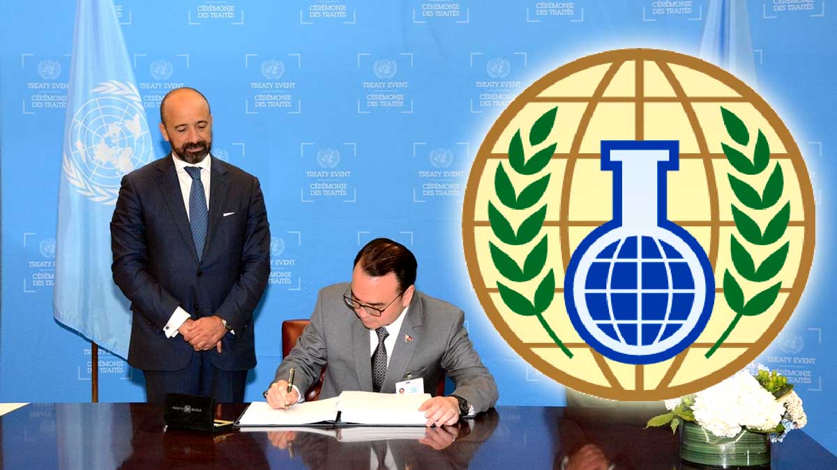 Alan Peter Cayetano Chemical Weapons Convention OPCW
