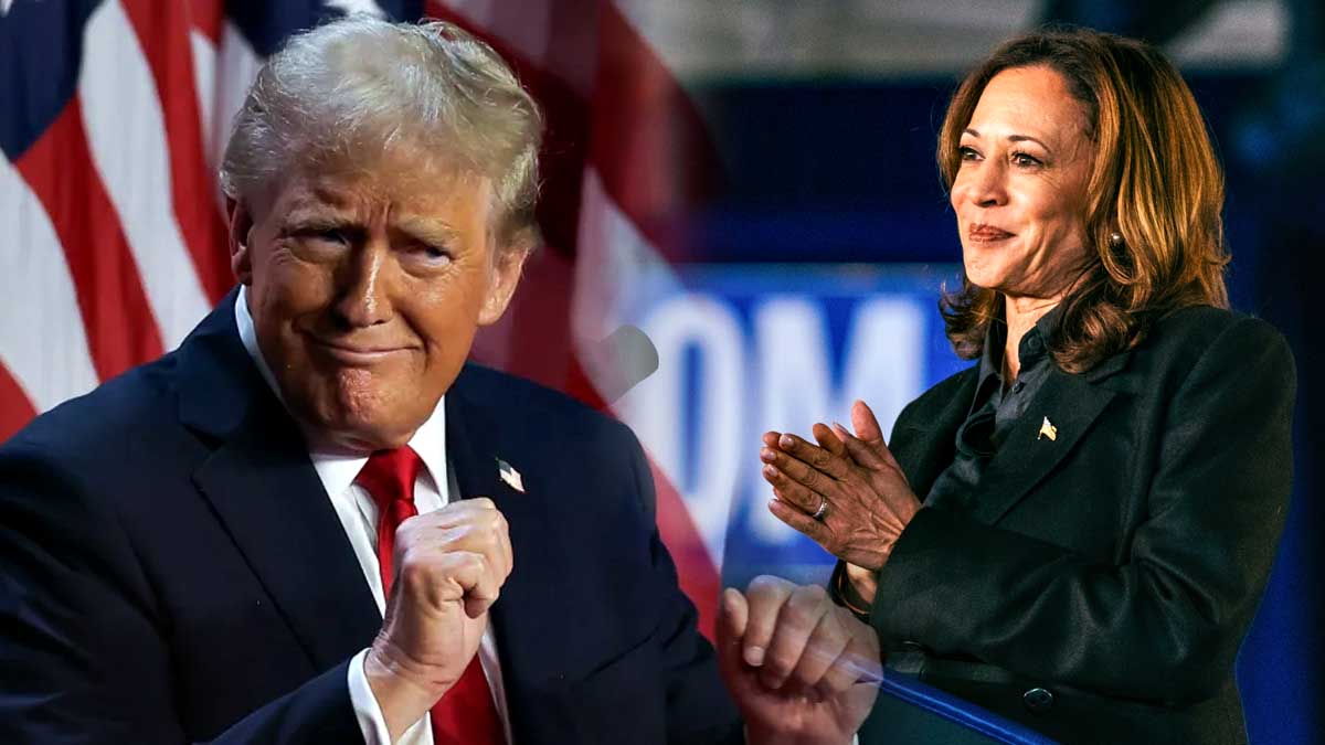 Donald Trump Kamala Harris