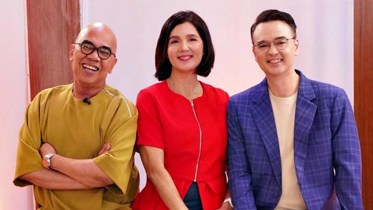 Pia Cayetano Alan Peter Cayetano Boy Abunda BA with CIA
