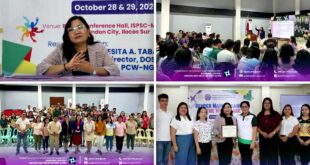 DOST 1 Director Champions Gender Sensitivity and Mainstreaming at ISPSC