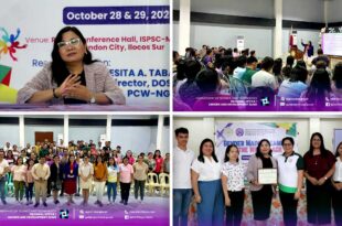 DOST 1 Director Champions Gender Sensitivity and Mainstreaming at ISPSC