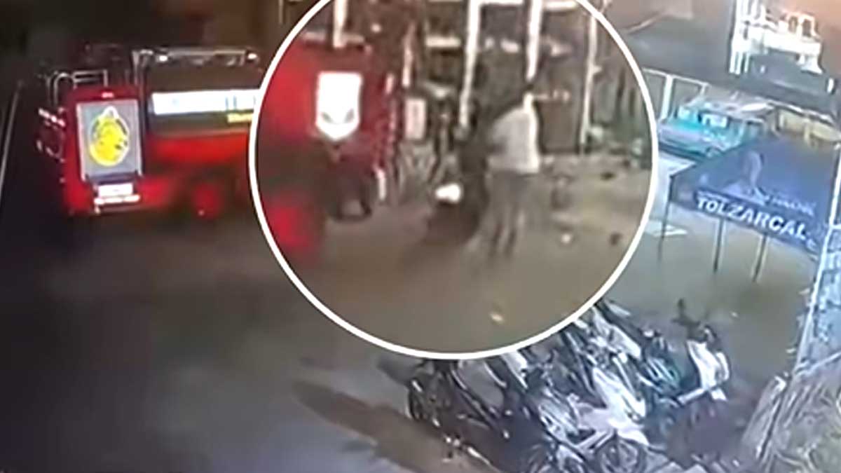 Motorsiklo sinikwat tirador natunton sa mga kuha ng CCTV