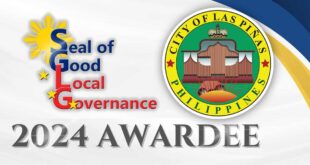 Las Piñas City pinarangalan ng Seal of Good Local Governance 2024 ng DILG