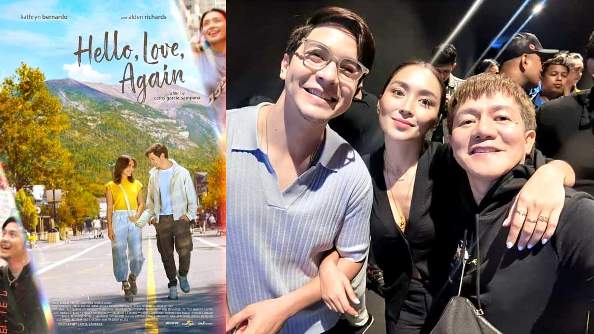 Alden Richards Kathryn Bernardo kathden DJ Janna ChuChu Hello, Love, Again
