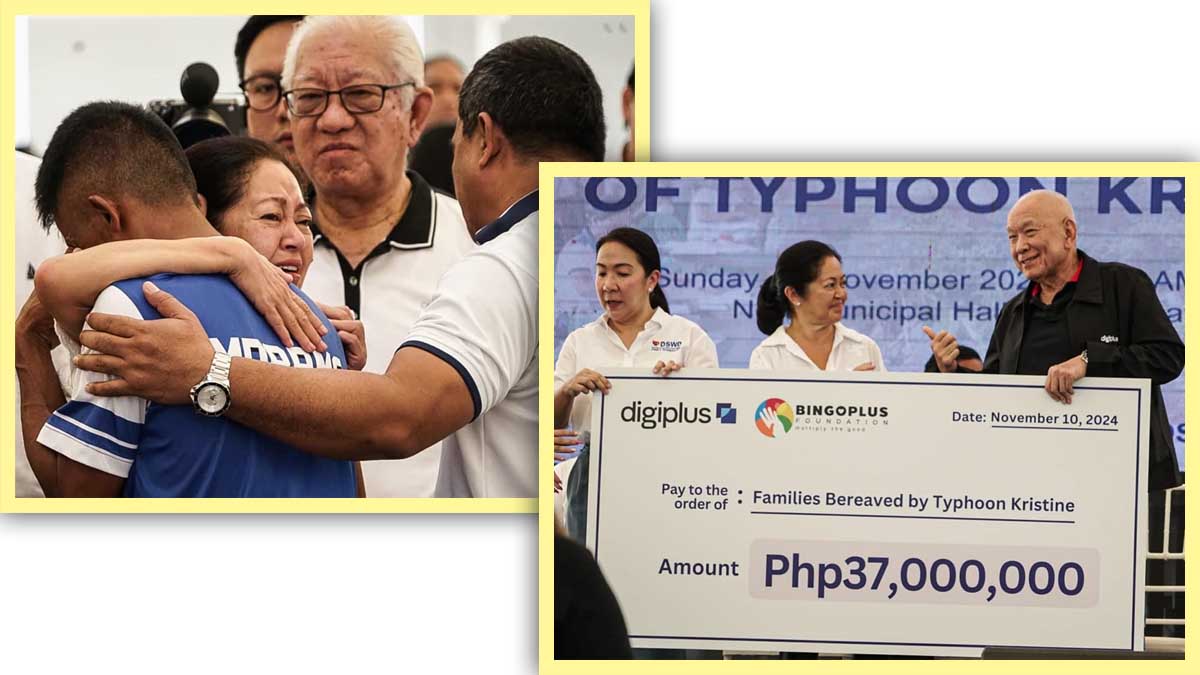First Lady Liza Marcos nagbigay ng ayuda sa mga biktima ng bagyo