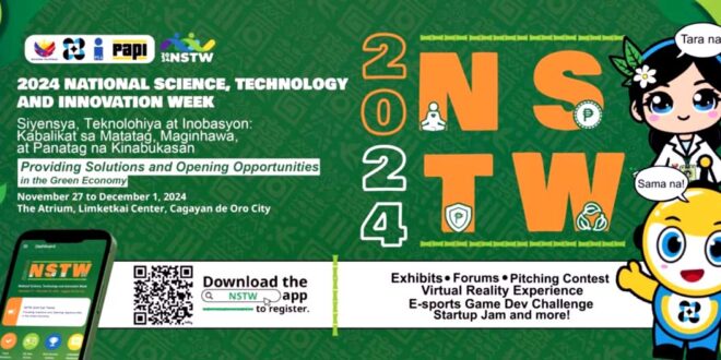 DOST 2024 NSTW in Cagayan de Oro City