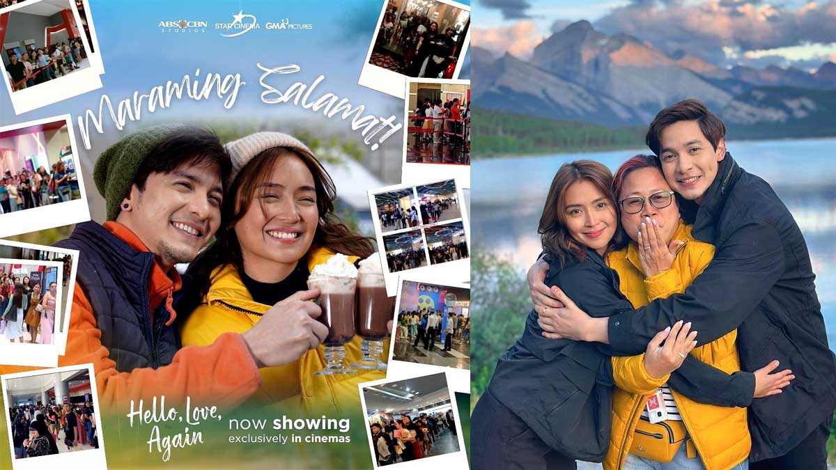 Kathryn Bernardo Alden Richards Cathy Garcia Molina Sampana Hello Love Again
