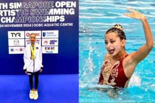 Georgia Francesca Carmina Sanchez Tan Artistic Swimming