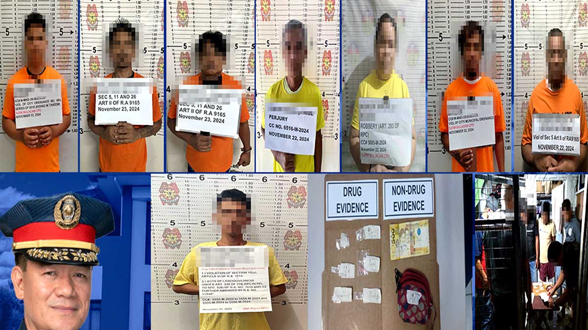 23 lumabag sa batas timbog sa Bulacan