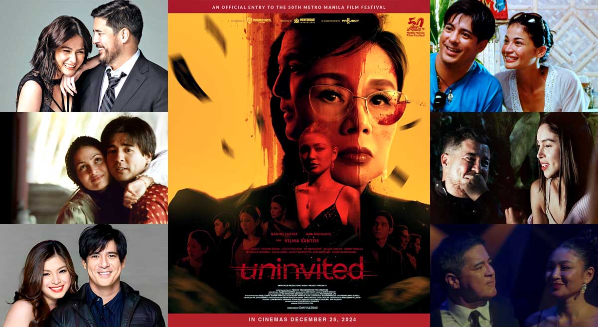 Aga Muhlach Nadine Lustre Vilma Santos Kristine Hermosa Anne Curtis Bea Alonzo Julia Barretto Angel Locsin Uninvited