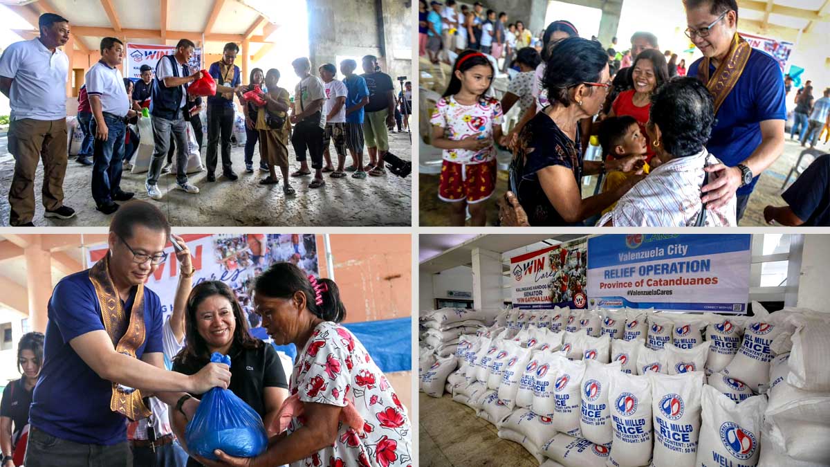 Win Gatchalian relief operations
