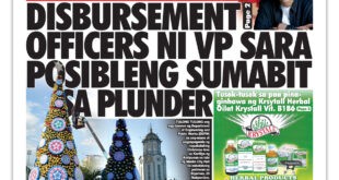 Disbursement officers ni VP Sara posibleng sumabit sa plunder