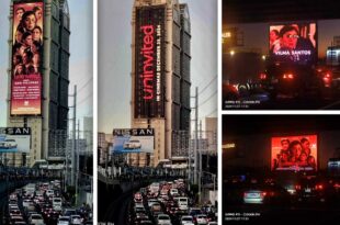 Vilma Santos Uninvited electronic billboard