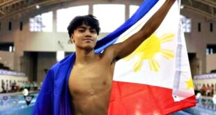 Ajido, nagtala ng bagong record sa SEA Age swimming tilt