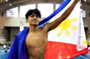 Ajido, nagtala ng bagong record sa SEA Age swimming tilt