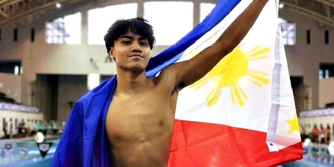 Ajido, nagtala ng bagong record sa SEA Age swimming tilt