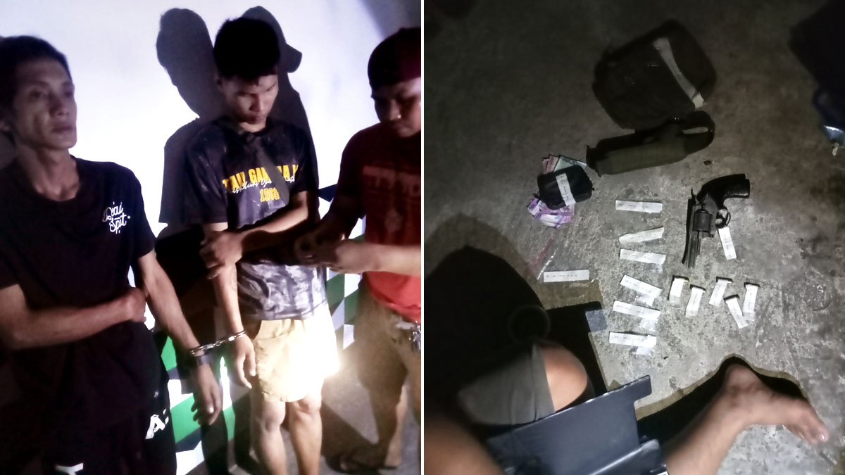2 lalaki arestado, 79K shabu, baril, kompiskado
