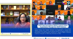 DOST R02 Strengthens Efforts Against Online Exploitation Through RA 11930 Webinar