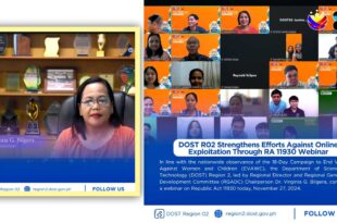 DOST R02 Strengthens Efforts Against Online Exploitation Through RA 11930 Webinar