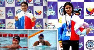 Philip Adrian Sahagun Lora Micah Amoguis Swimming 2024 BIMP-EAGA Games