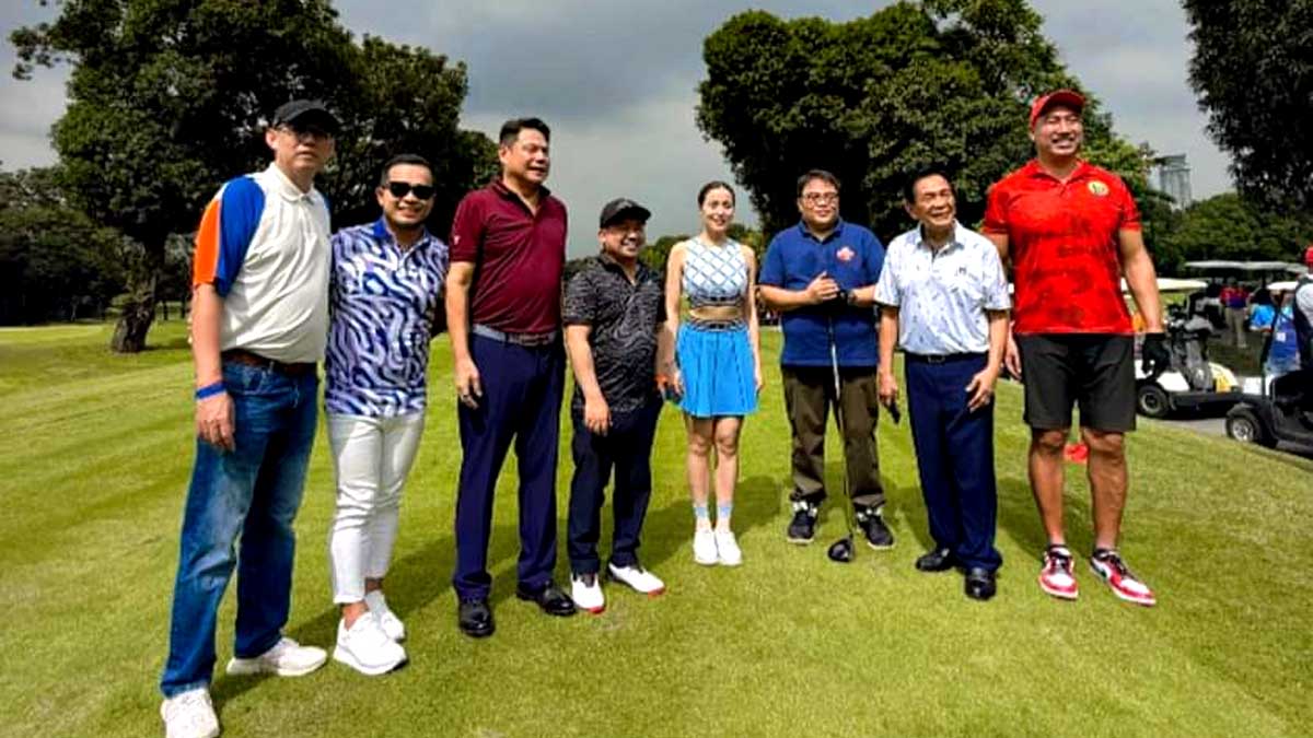 1st Celebrity Golf Tournament dinagsa