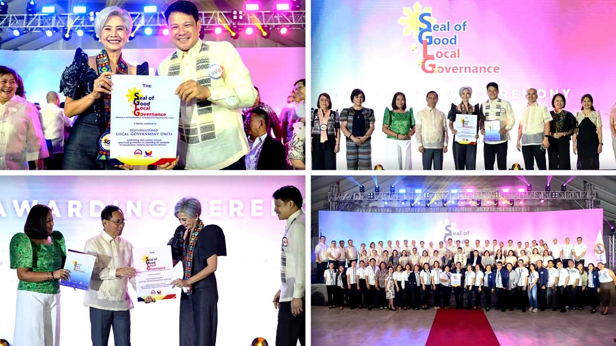 Honey Lacuna Yul Servo Nieto Manila Seal of Good Local Governance SGLG