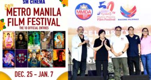 Sampung pelikula para sa MMFF50, binigyan ng angkop na klasipikasyon ng MTRCB