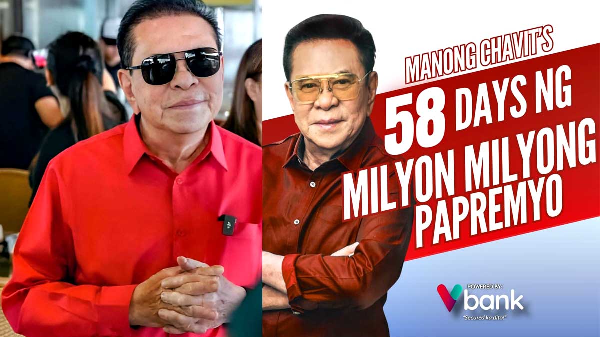 Chavit Singson 58 Days ng Milyong-Milyong Pa-Premyo