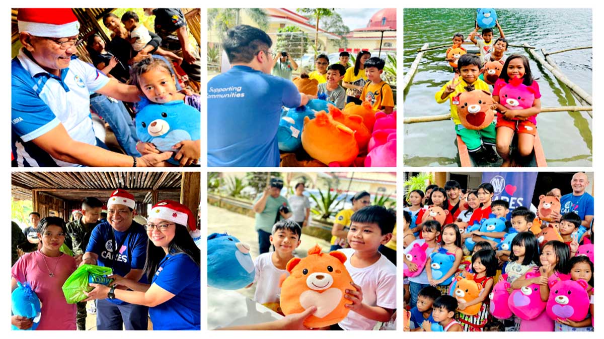 SM wraps up 2024 with bears of joy donation and gift-giving to communities in Bulacan