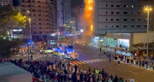 Sunog sa multi-story building sa Dubai mabilis na naapula, walang casualties