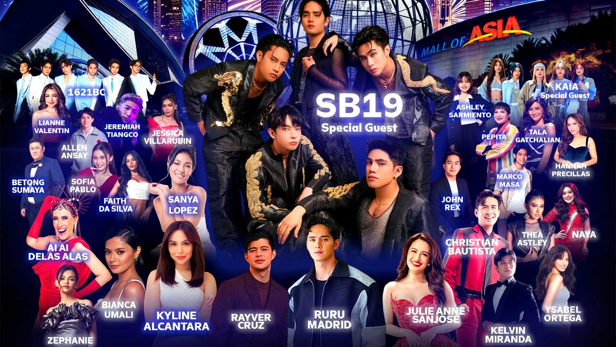 GMA SM Mall of Asia new year countdown
