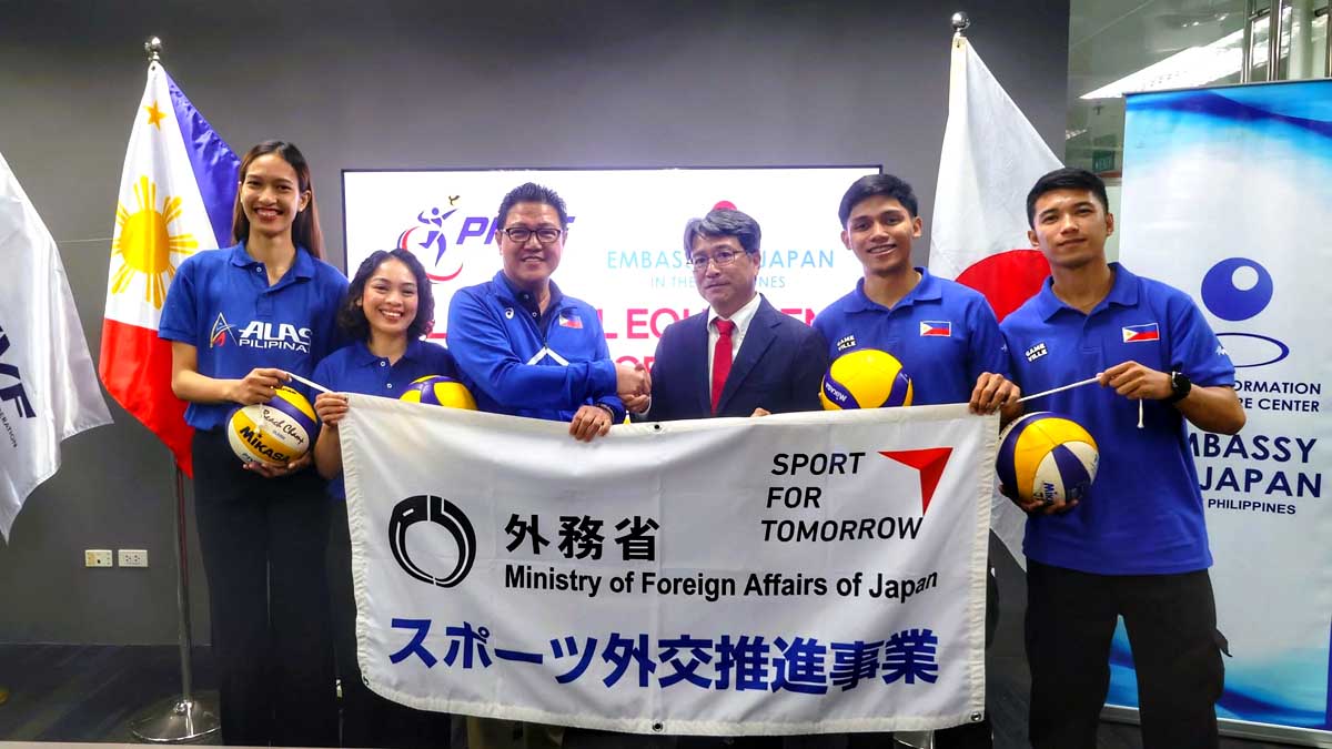 Philippine National Volleyball Federation PNVF Japan Volleyball Association JVA