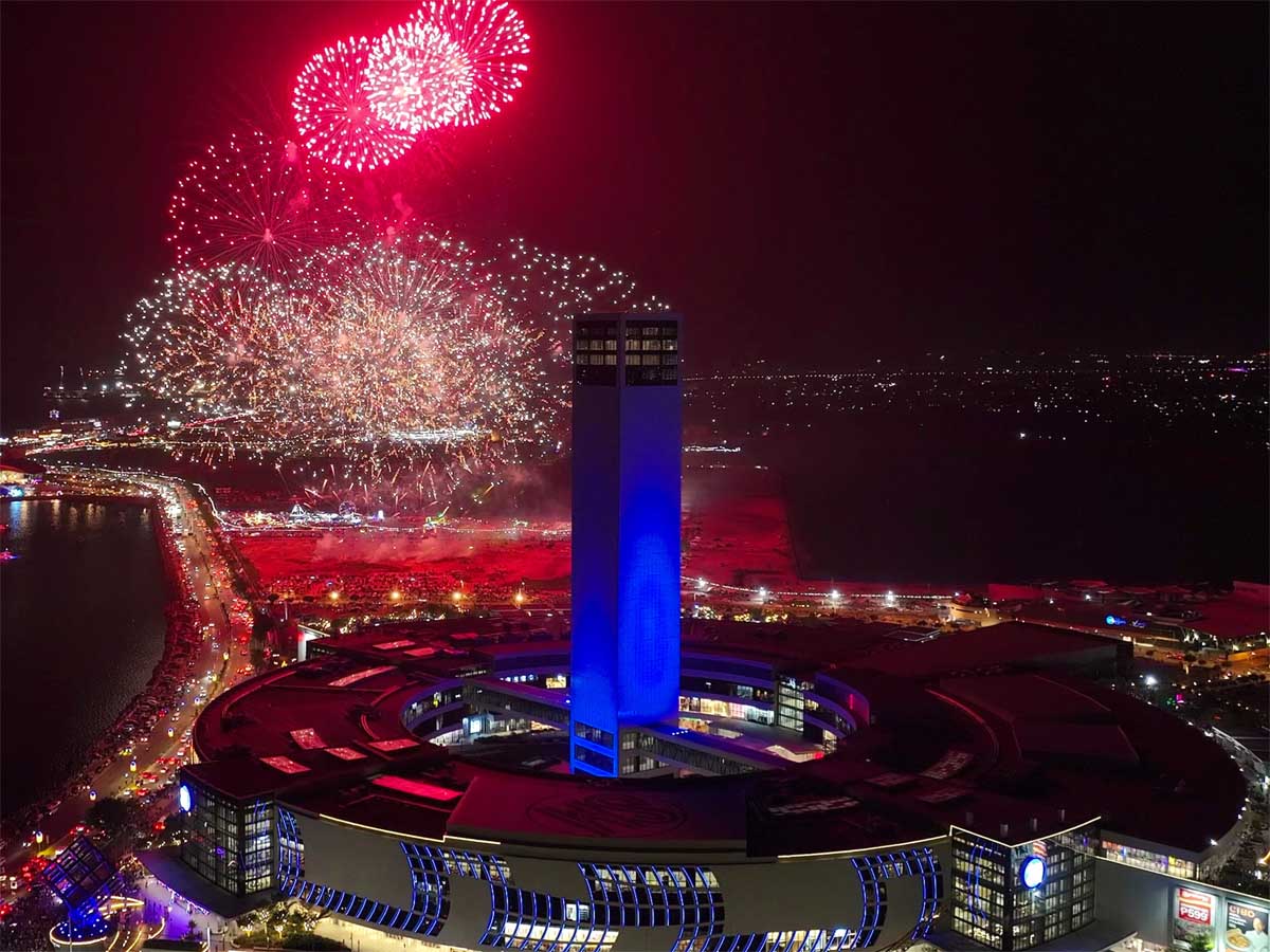 SM Cebu Fireworks