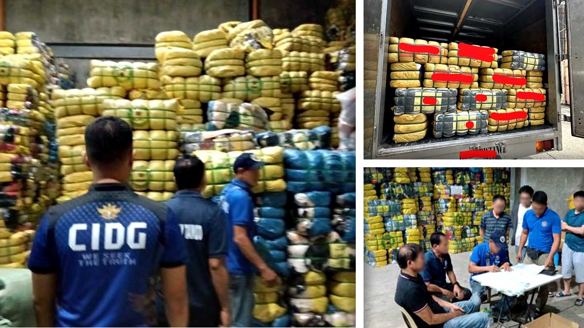 P46-M puslit na ukay-ukay nakompiska sa Bulacan