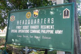 Philippine Army headquarters Camp Tecson San Miguel Bulacan