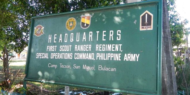 Philippine Army headquarters Camp Tecson San Miguel Bulacan