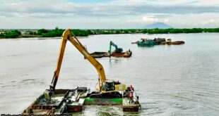 SMC wagi sa paglilinis ng Pampanga River