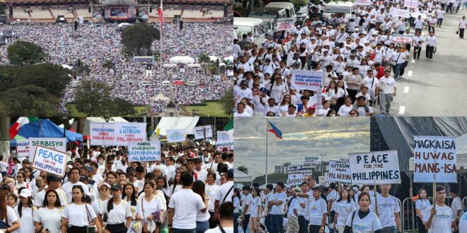 Iglesia ni Cristo INC PEACE RALLY Quirino Grandstand