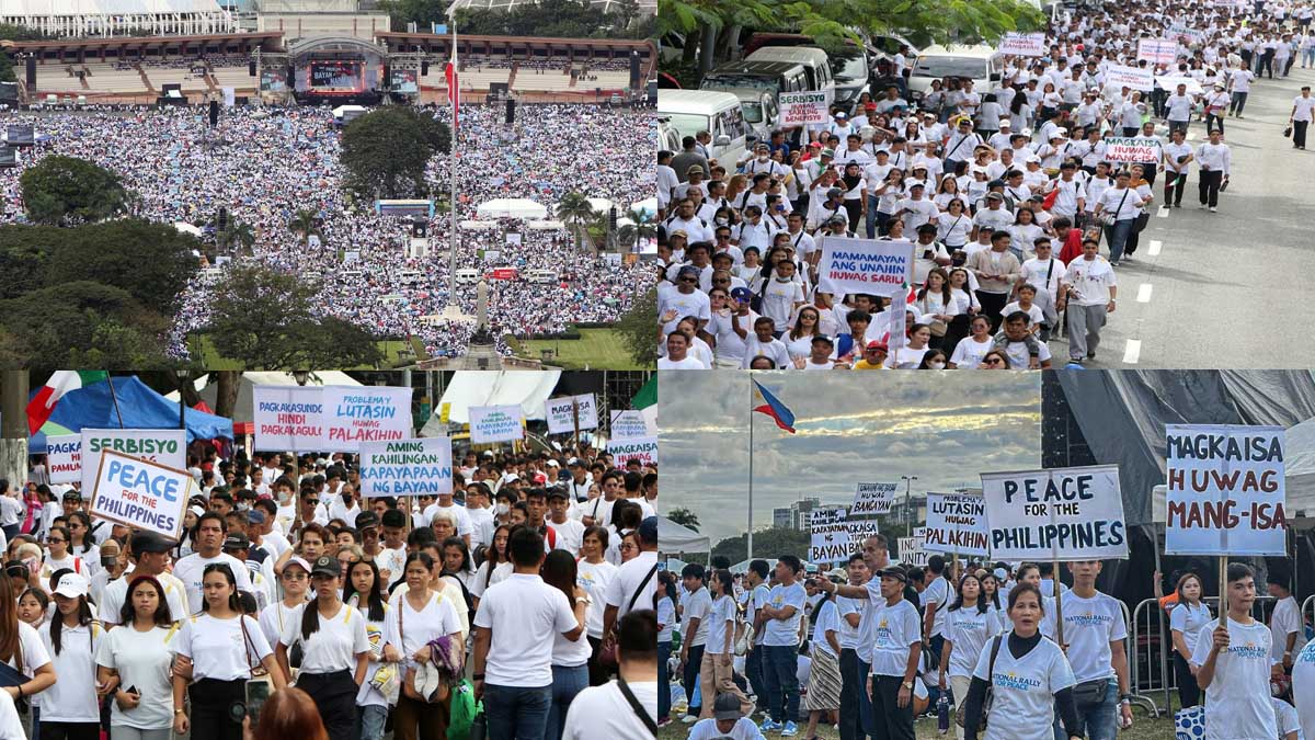 Iglesia ni Cristo INC PEACE RALLY Quirino Grandstand