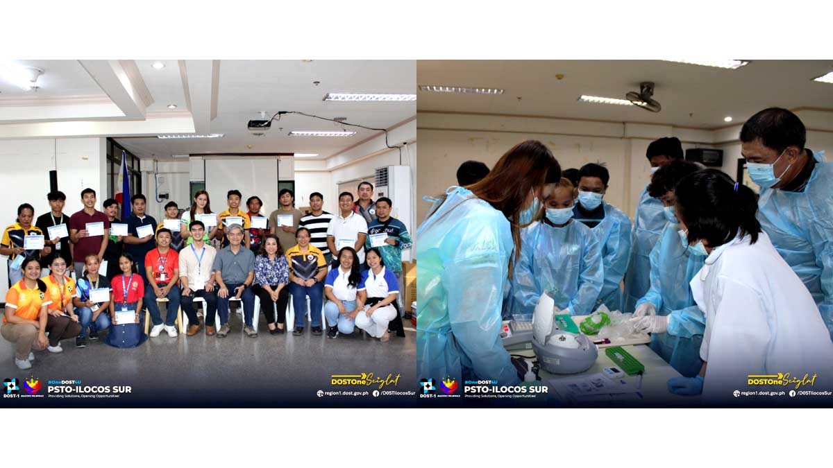 DOST Region 1 Awards ASFv Nanogold Biosensor Kits and Laboratory Equipment to Candon City