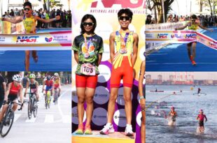 Diego Jose Dimayuga Lauren Lee Tan NAGT Triathlon