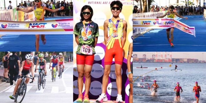Diego Jose Dimayuga Lauren Lee Tan NAGT Triathlon
