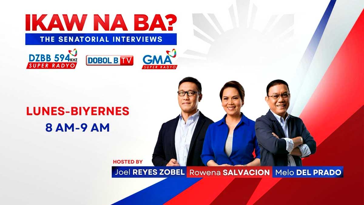 Ikaw Na Ba The Senatorial Interviews Super Radyo DZBB